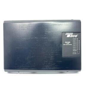 Taco ZVC405 5-Zone Valve Control Panel Hydronic Heating Used
